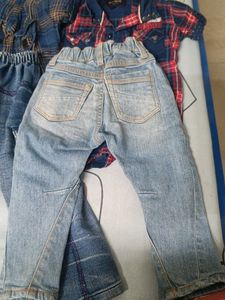 Kids Jeans &amp; Shirts Set