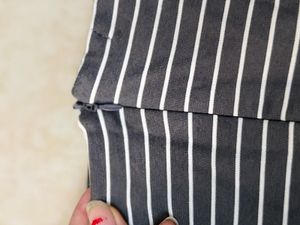 Striped Puff Sleeve Top