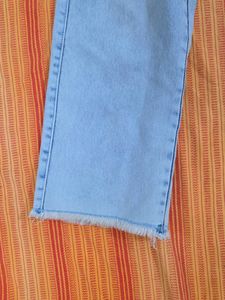 Light Wash Wide Leg Jeans