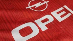 AC Milan Opel Retro Football Jersey