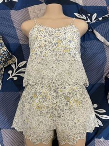 Floral Print Camisole & Shorts Set