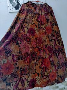 Floral Print  Skirt