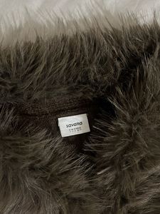 Chic Faux Fur Trimmed Cardigan