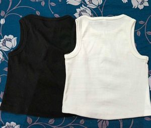 Black And White Tank Tops