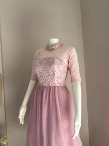 FIXED RATE Pink Lace &amp; Tulle Dress