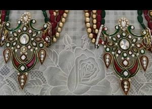 Stone studded Wedding Varmala/Garland