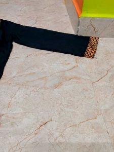 Black kurtha set of 2