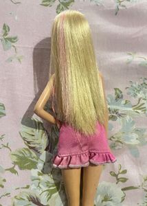 Barbie Doll Pink Floral Dress