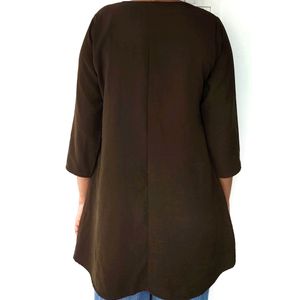 Olive Color Short Top XL