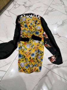 zara brand never used Floral Print Kimono Robe