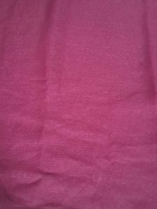 Elegant Maroon Saree with Silver Embellishments