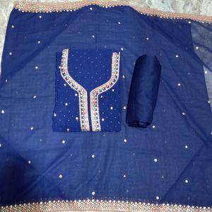 Embroidery Work Georgette Suit