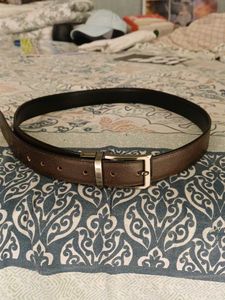 Stylish Brown Leather Belt