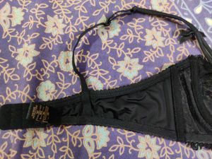 Sexy Black Lace Non Padded Bra With Wiring