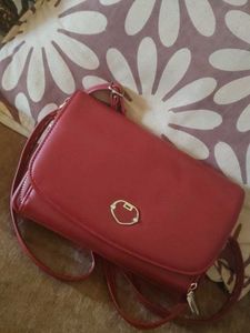 Chic Red Crossbody Bag