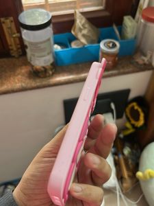 iPhone 14 Cute Pink Bear Phone Case