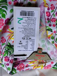 Floral Print Kurta Top