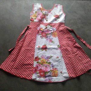Combo Set Girls Western Dress