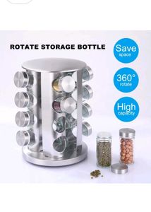 Rotating Spice Rack Organizer