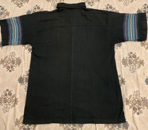 Mens T Shirt- Trendy Blue Strips🦋