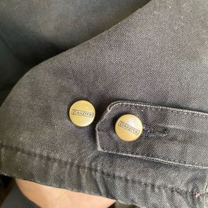 Dakota Hooded Black Jacket