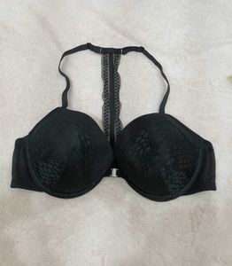 Black Lace Racerback Bra