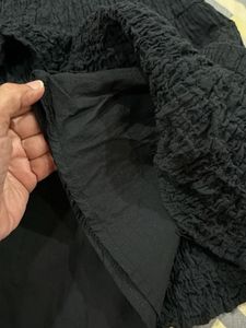 Zara Chic Black Mini Dress