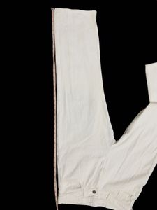 White Wide Leg Baggy Denim Jeans