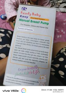 Ready Baby Easy Manual Breast Pump