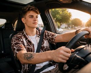 Men's Short Sleeve Printed Shirt