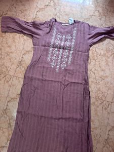 Elegant Embroidered Kurta