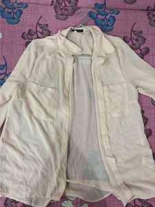 Unique Graphic Print Button-Up Shirt