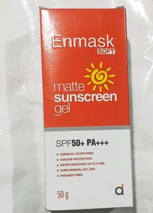 Enmask Matte Sunscreen Gel SPF50+