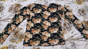Floral Print Long Sleeve Top