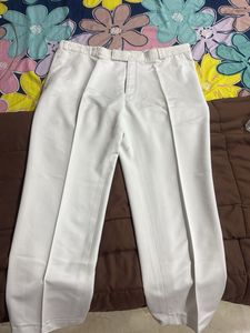 Classic White Trousers