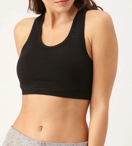Black Non Padded Sports Bra