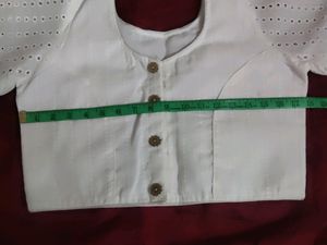 Cotton Chicken Work Ready Made Blouse