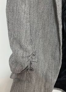 H&amp;M Grey Textured Blazer
