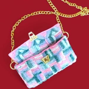 Pastel Crochet Sling Bag