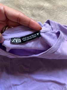 Lavender Twist Front Top