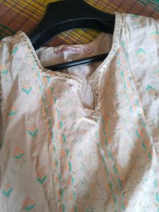avaasa brand Printed Sleeveless Kurta