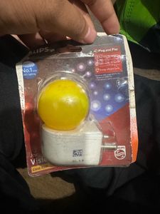 Philips Joy Vision LED Night Light Yellow color
