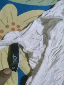 White Embroidered Blouse
