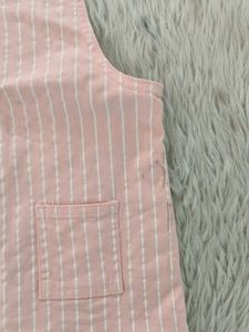 Baby Hop Peach Dungaree (Girls)