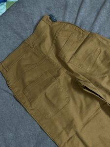 ZARA Comfortable Brown Cargo Pants