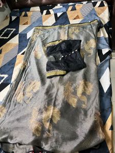 Black Fancy Saree with blouse