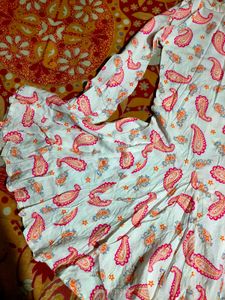 Chic Paisley Print Dress