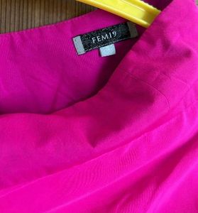 Hot Pink Tulip Skirt