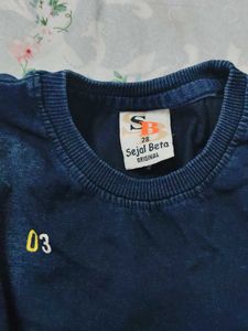 Boys Denim Outfit Set
