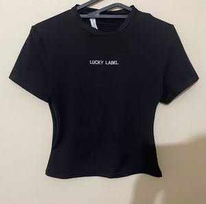 White Fitted + black top (Combo)